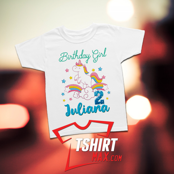 Unicornio V2 Birthday T-Shirt